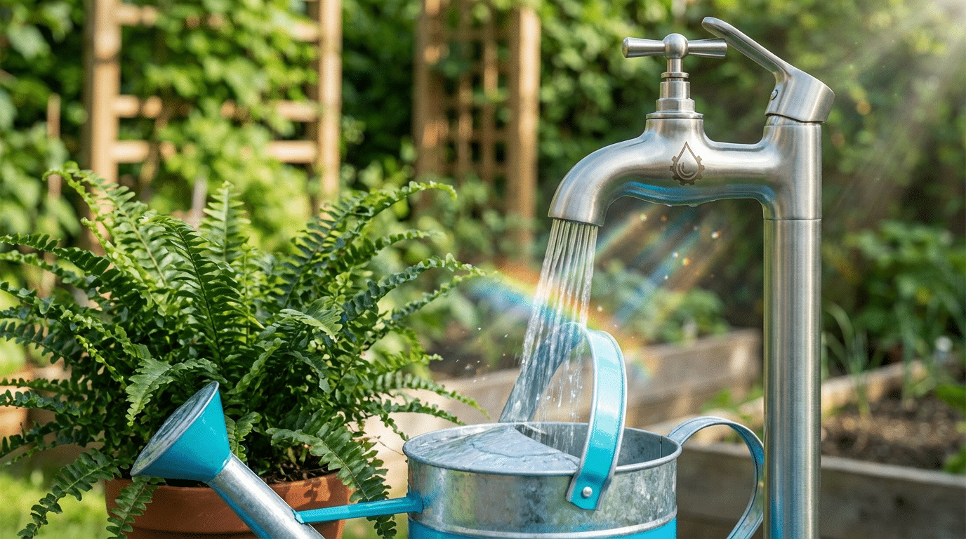 האם מי ברז טובים להשקיית גינה