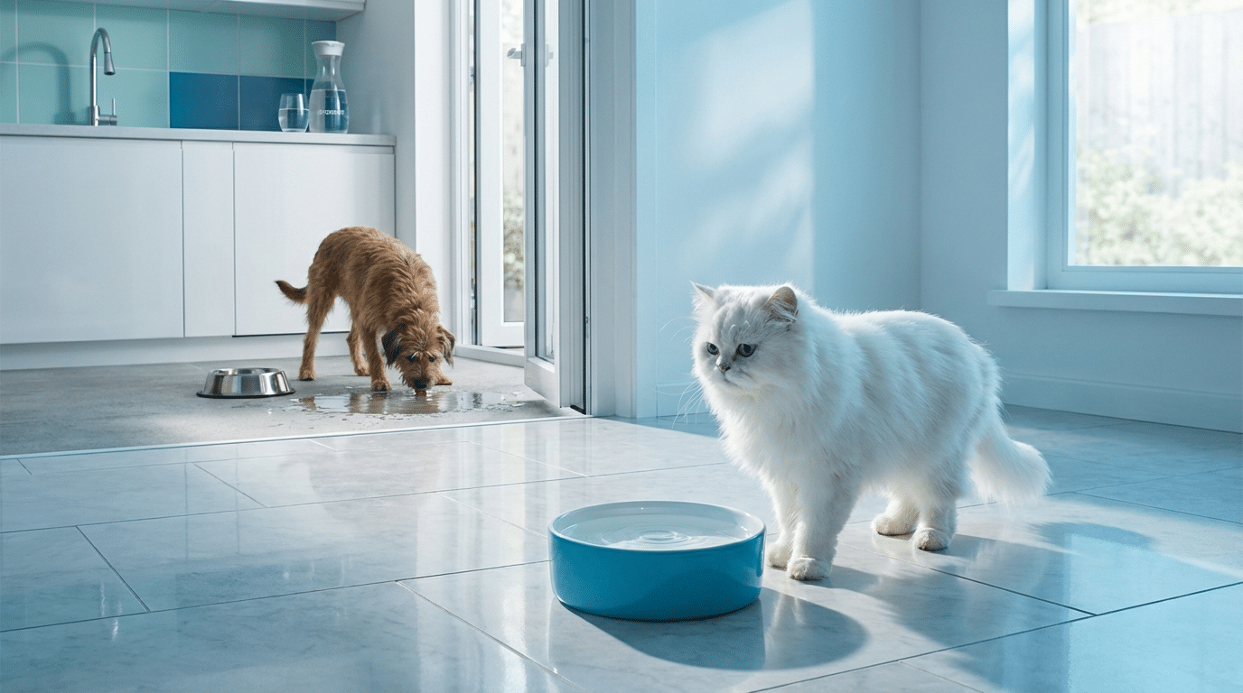 טעות נפוצה - להניח שהחיה לא צמאה