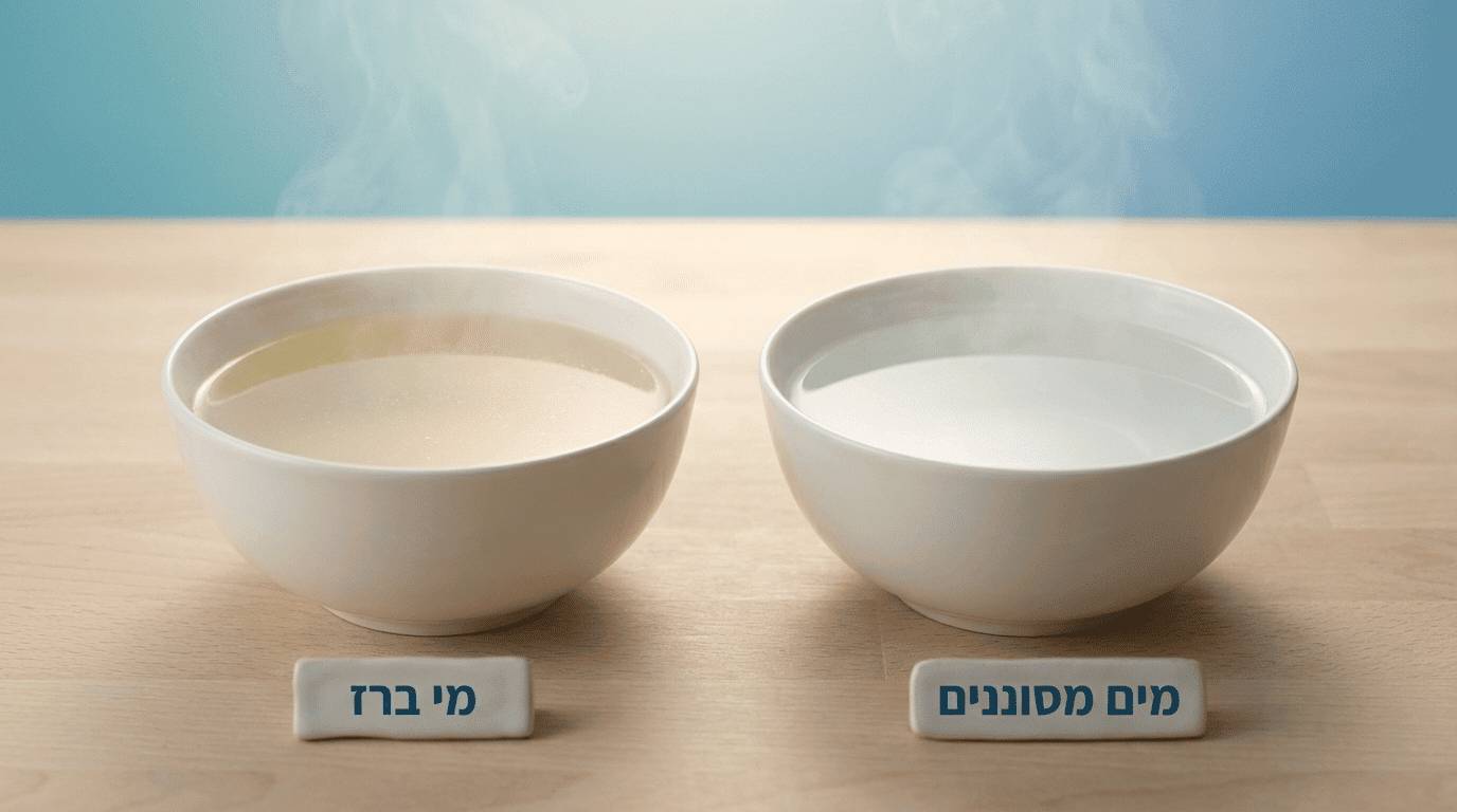 החשיבות של מים איכותיים לבישול למזון בריא וטעים יותר