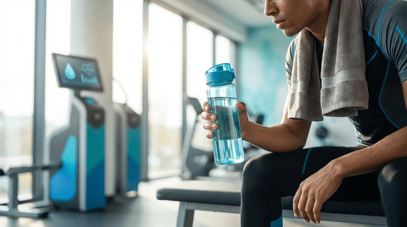 שתיית מים באימון ובפעילות גופנית