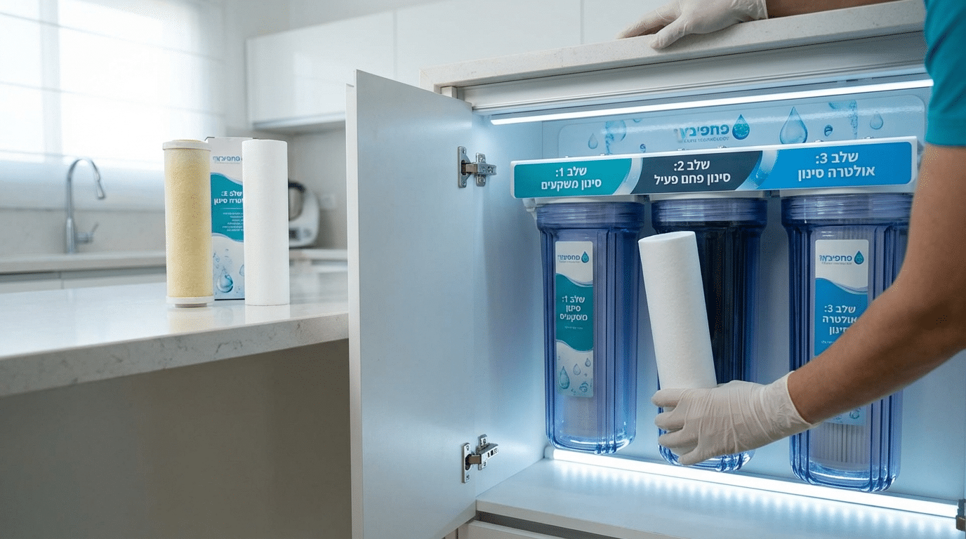 תחזוקת מערכת סינון מים - מי רווה
