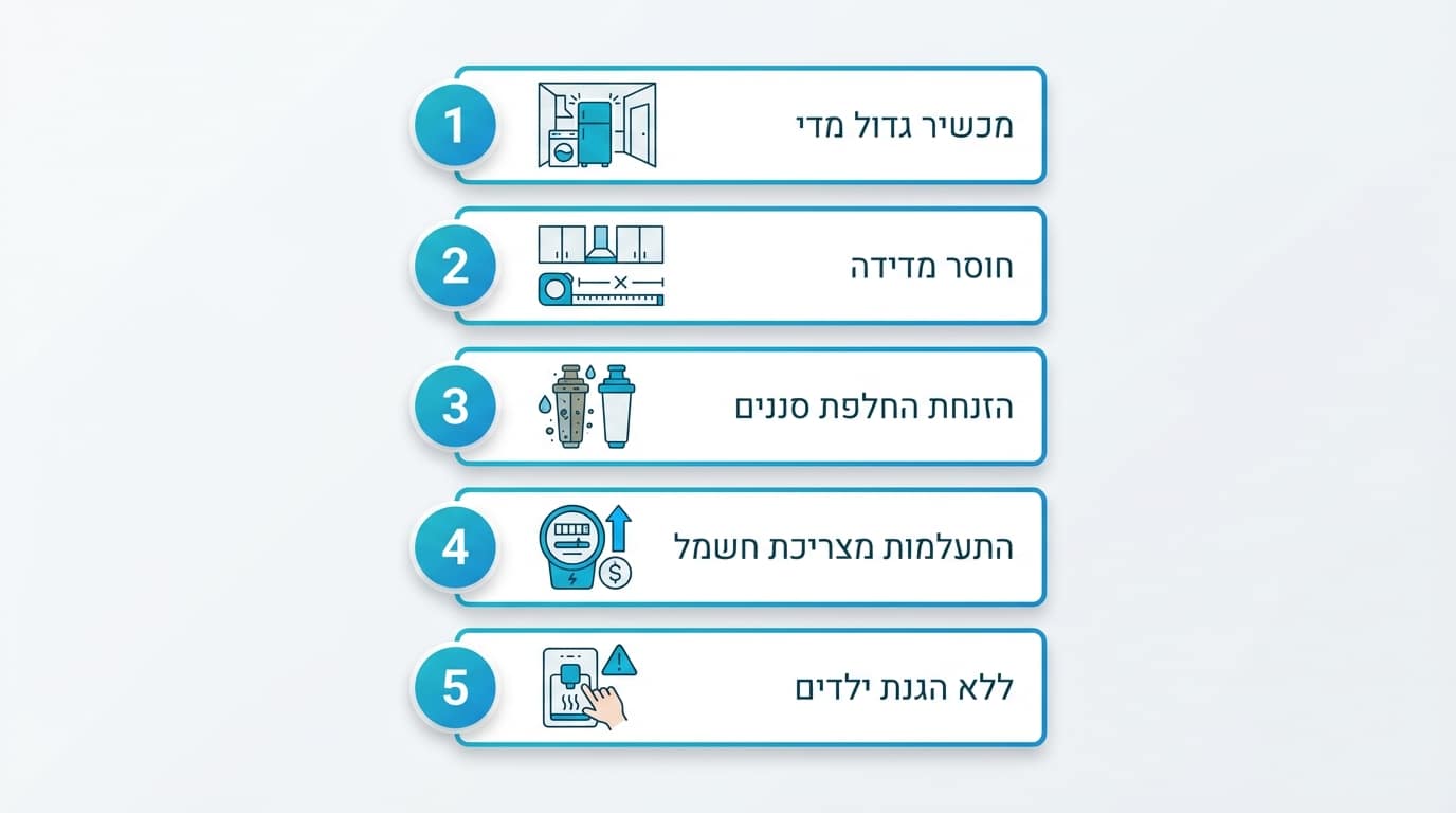 חמש טעויות שמשפחות מתחרטות עליהן אחרי התקנת בר מים