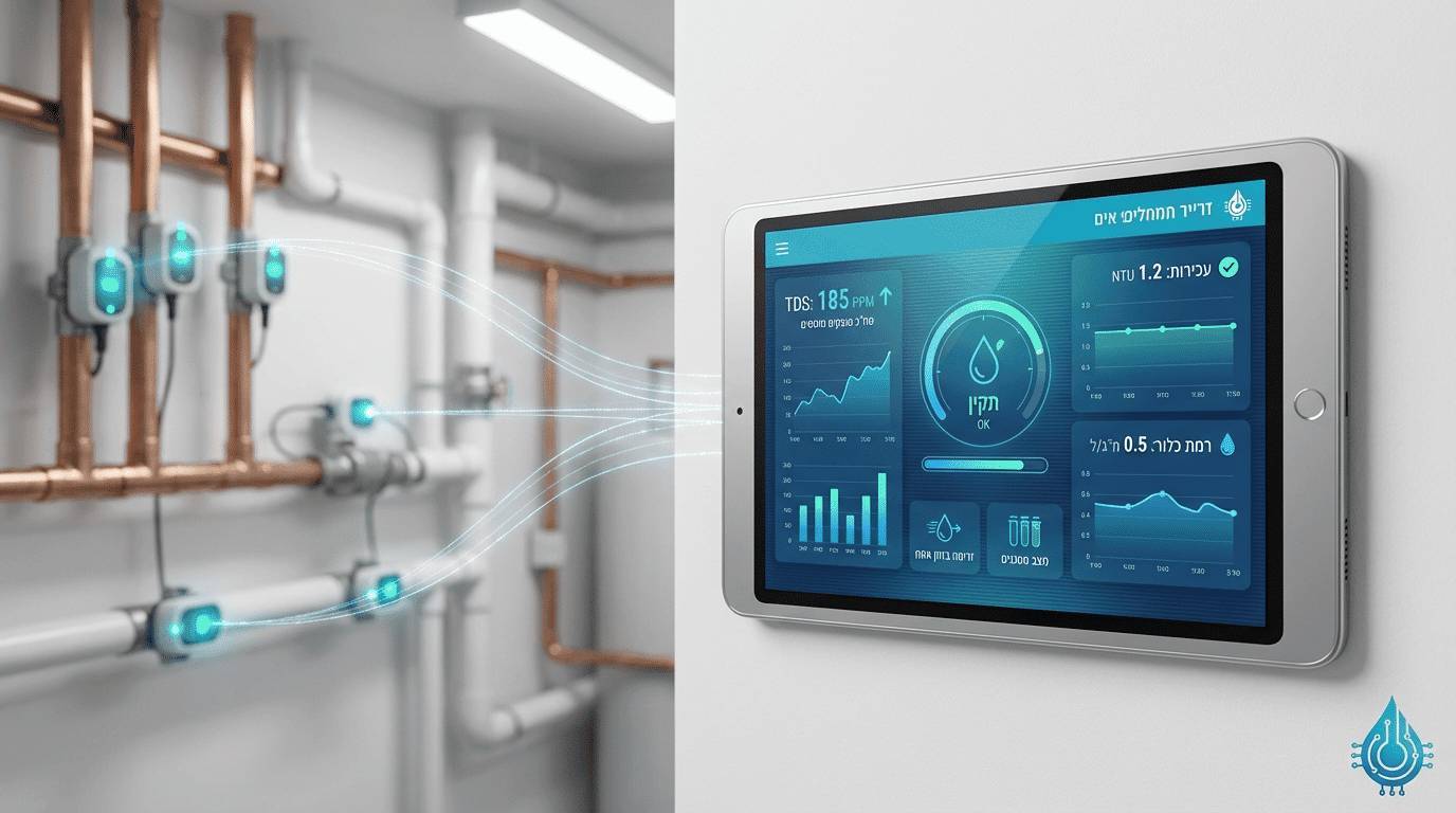חיישנים חכמים, IoT ובינה מלאכותית בניטור מים