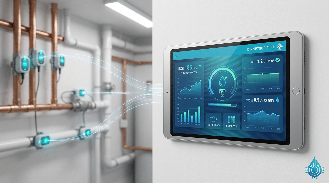 חיישנים חכמים, IoT ובינה מלאכותית בניטור מים