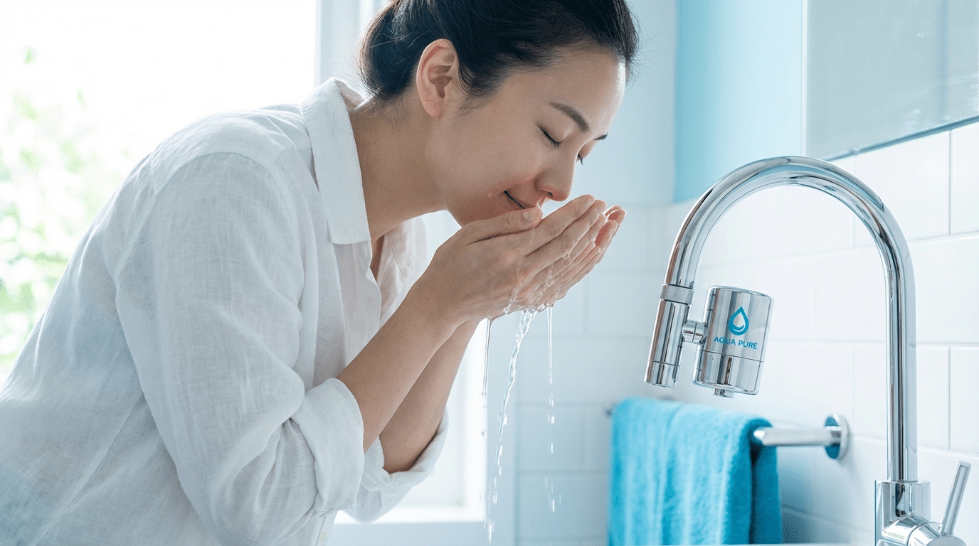 האם לשטוף פנים רק עם מים בלי סבון