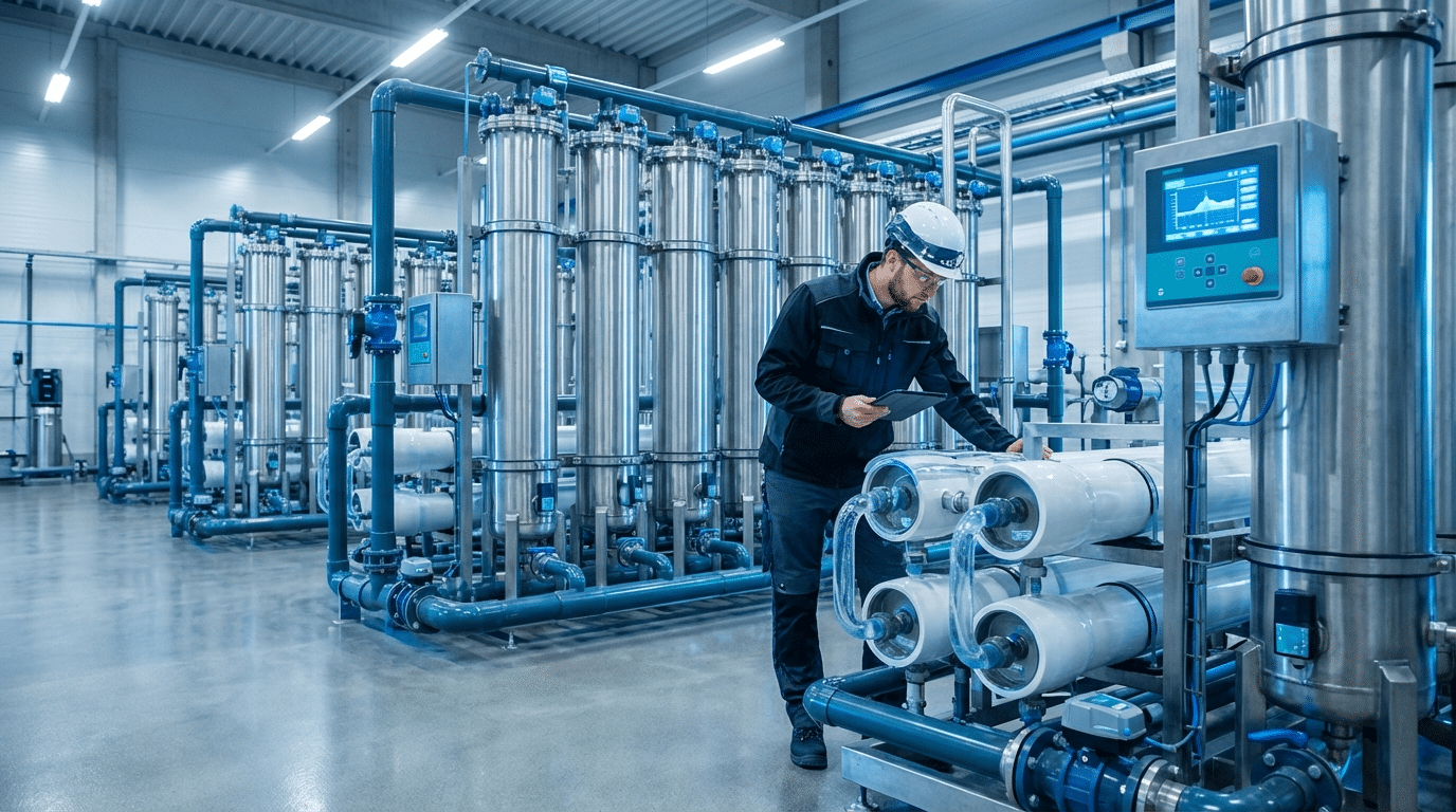 טיהור מים תעשייתי - למי זה מיועד