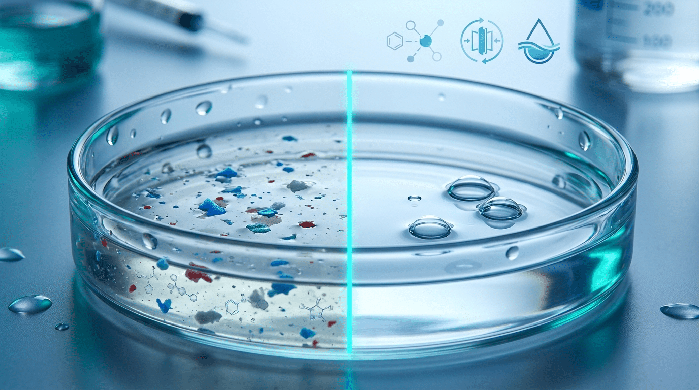 מזהמים חדשים שמאתגרים מערכות טיפול קלאסיות - מיקרופלסטיק, שאריות תרופות ומזהמי עקבות