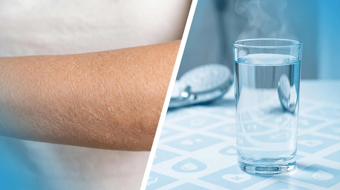 למה העור עדיין יבש למרות שתיית מים - הסיבות המפתיעות