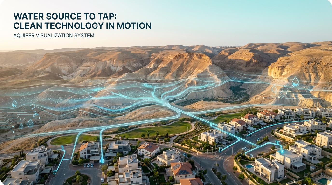 קשיות מים בישראל - התמונה המקומית